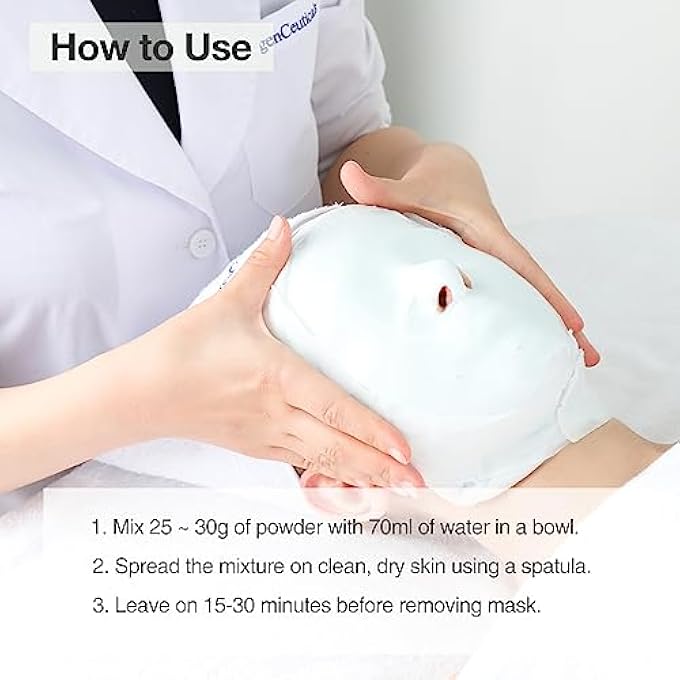 OxygenCeuticals PREMUIM CT MASK FOR FACE, FACIAL PEEL OFF ALGAE MASK, MENTHOL COOLING & CALMING SKIN TREATMENT, 30G/1OZ (5 PACKS) - Image 3